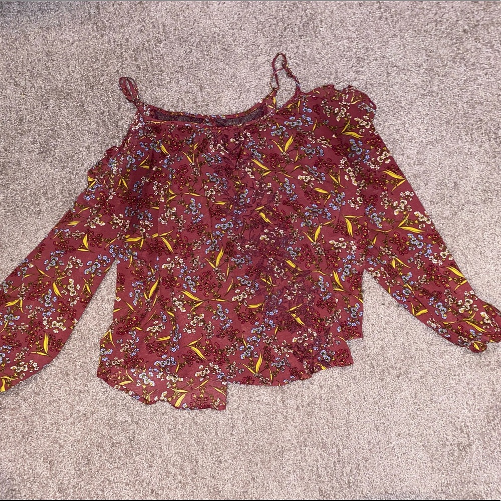 Off shoulder blouse